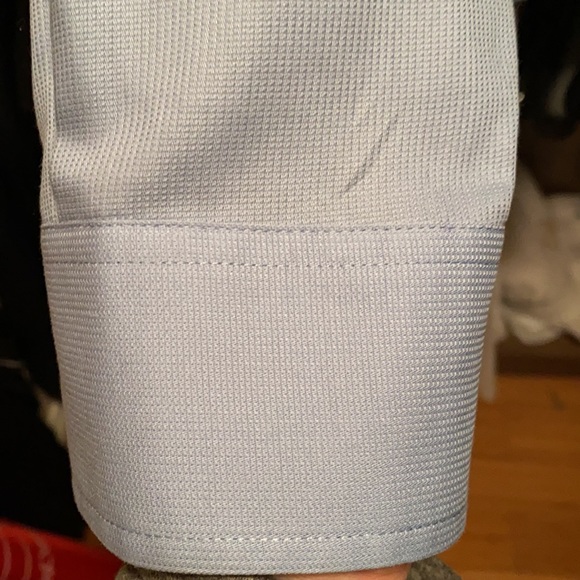 PERFECT CONDITION ARMANI EXCHANGE BLUE BUTTON DOWN SHIRT‼️ - Picture 3 of 3